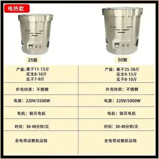 燃氣炒貨機商用小型炒板栗機全自動擺攤瓜子花生電熱糖炒栗子機器