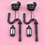 Fuel Gas Tank Cap Filter Line Hose Kit For Stihl MS240 MS260 MS290 MS360 MS390 Chainsaw Spare Replacement Part