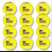 Bratla Pro Tennis Balls for Cricket - Lightweight Cricket Ball Tennis Ball for Tape Ball Cricket Bat