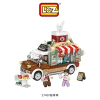 在飛比找PChome24h購物優惠-LOZ mini 鑽石積木-1740 咖啡車