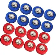 KICHOUSE Rolling Bead Shuffleboard Game Kit 20pcs Mini Balls Hand-Eye Coordination Toy Sliding for Boys and Girls