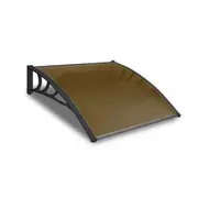 Glasshaus 1m x 1.2m Window Door Awning Canopy Outdoor Patio UV Sun Shield Shade Waterproof Cover