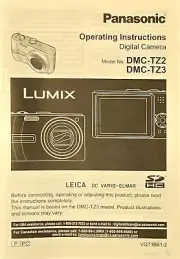 Owners Manual for Panasonic DMC-TZ2/3 Lumix Camera