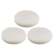 3pcs Wool Buffing Pads 6 inch Polishing Pad Polishing Buffing Pad Hook and Loop