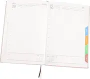 jojofuny Management Planner Notebook Monthly Planner for Efficient Scheduling Portable Decorative Notepad for Business and Daily Use