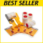 Complete MX Paint Edger Jumbo Kit - 4 Rollers and Brushes for Precision Painting