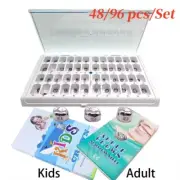 Dental Crown For Teeth Preformed Temporary Primary Molar Adult Kid Crowns Set