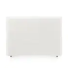 Slipcover Bedhead Queen Size Linen Upholstered Headboard Linen White Juno