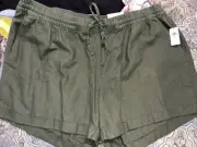 NWT Old Navy Size XXL Green Drawstring Shorts