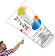 [Generic] Small Roller Paint Brush, Small Roller Wall Patching Brush Rollers, Household Portable Paste Roller for Wall Repairing, Rolling Brush for Dirt Ads Shoe