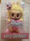 USA-AUTHENTIC POP MART LABUBU THE MONSTERS Let's Checkmate Vinyl Plush