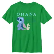 Stitch Ohana Means Family Nobody Gets Left Behind or Forgotten T-Shirt