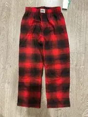 NWT $24.50 Boys Gap Red Black Plaid Flannel PJ Pants Sleep Bottoms Sz 6