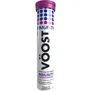 Voost Effervescent Immunity Blackcurrant 20 pack