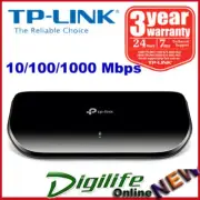 TP-Link TL-SG1008D 8-Port 10/100/1000Mb Gigabit Ethernet Desktop Switch Hubs