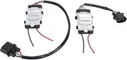 NDNCZDHC 2Pcs Front Fan Control Module 4F0121003F Precise Operation Engine Cooling Fan Control Module for C6