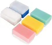 VINTORKY 5pcs Bath Shower Sponge Brush for Tactile Sense Trainer Soft Stretchy Quick Dry Baby Bathing Sponge