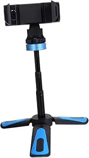 OKUMEYR 1 PC Mini Tripod Mobile Phone Stand Portable Folding Selfie Stick for Live Streaming and Photography for Desktop Use Go