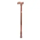 Walking Cane Adjustable Ergonomic Soft Rubber Hand Grip Lightweight Mobility BYS