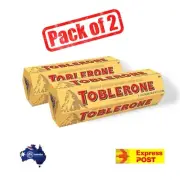 Toblerone Swiss Milk Chocolate Honey Almond Nougat 12x 100g Bars