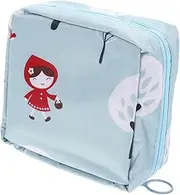 FOYTOKI Delicate Compact Period Pouch Reusable Sanitary Napkin Holder Durable Stylish Storage Bag for Women for School Travel Avoid Embarrassment with Privacy Protection