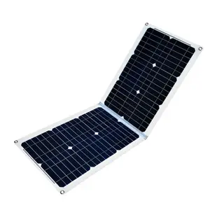 【土城現貨】50W太陽能充電器太陽能電板折疊包便攜光伏組件手機太陽能快充戶外電源充電 太陽能板 太陽能充電板
