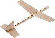Wooden Airplane Glider Model for Craft for Education Outdoor Activities Family Fun Enhances Creativity Logical Thinking