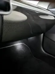 Carbon Fiber Glove Box Covers for Tesla (Matte)
