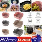 Air Fryer Silicone Pot Air Fryer Basket Liner Non-Stick Oven Baking Tray S/L