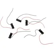 1X(5Pcs 23A/A23 Battery (12V) Clip Holder Box Case Black M5H5)5045