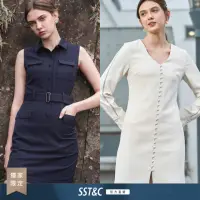 在飛比找momo購物網優惠-【SST&C 超值限定】女士 設計款洋裝/雪紡洋裝-多款任選