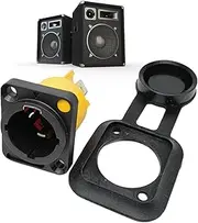 Jiimhte Electric Cable Connector | Three-Core Waterproof Electrical Wire Connector - Multifunctional Junction Box, Electrical Plug Sockets Extension Cords Accessories for Stage Lighting