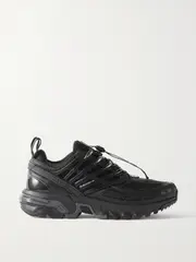 [Salomon] Salomon - Acs Pro Advanced Rubber-trimmed Mesh Sneakers - Black - UK 3.5 UK 3.5 Black