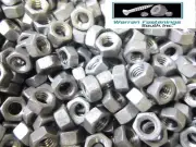 3/8-16 Finished Hex Nuts Hot Dipped Galvanized 200 Pieces