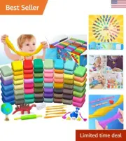 Modeling Clay Kit - 62 Colors Air Dry Magic Clay, Best Gift for Boys & Girls ...