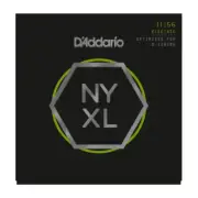 D'Addario NYXL1156 Electric Guitar Strings, Medium Top / Extra-Heavy Bottom