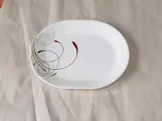 Corelle Splendor 12 1/4 Inch Oval Serving Platter