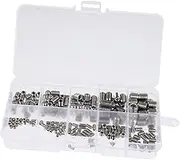 1 Inner Six Headless Screw Screws and Nuts Head Socket Head Cap Screw Hex Socket Cap Screw Hex Screws Nuts Hex Drive Screws Bolts Fixing Screws Self-Tapping Stainless Steel Deck