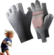 [Generic] Riding Gloves for Kids,2X Half Finger Kids Cycling Gloves | Fingerless Skateboard Mittens, Workout Mitts, Non-Slip for Children Gymnastics