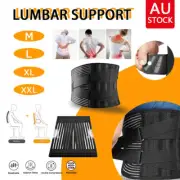 Lumbar Lower Back Support Brace Posture Orthosis Pain Wrap Waist Belt Trimmer