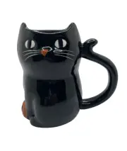Target Hyde & EEK! Boutique Halloween Figural Mug Pumpkin Cat Cauldron Spooky