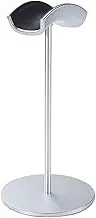 Headset Stand Headset Holder Alloy Vertical Stand Desktop Headset Holder Game Table Accessories Headset Stand Black/Silver/Red Headset Holder Desktop Headset Holder (Color : Silver)