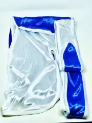 Rimix *PATENT PENDING* Two Tone Silky Durag **Limited Edition** - White/Blue