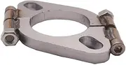 BEALIFE 5 inch Mild Steel Exhaust Split Flange Flat Oval Replacement for Car Auto