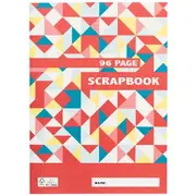 Studymate 330x240 70gsm Scrapbook 96 Page Geo