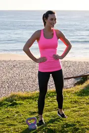 Studio Racer Shelf Bra Tank--BAY-14008