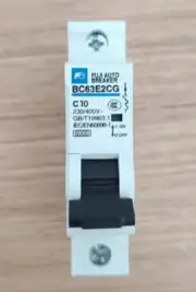 Fuji Electric Miniature Circuit Breaker MCB BC63E2CG-1P C10 10A