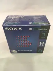 NEW 10 Pack of SONY IBM Formatted MFD 2HD Double Sided 3.5" Micro FLOPPY DISK