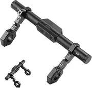 Bike Handlebar Extension - Cycle Handlebar Extender Bracket | Waterproof Bike Extension Rack | Adjustable Phone Holder Clamp for GPS, Speedometer, Sports Camera, Flashlight, Smartphones