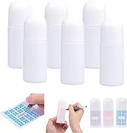 Refillable Roll-On Deodorant Bottles 50ML (6-Pack)